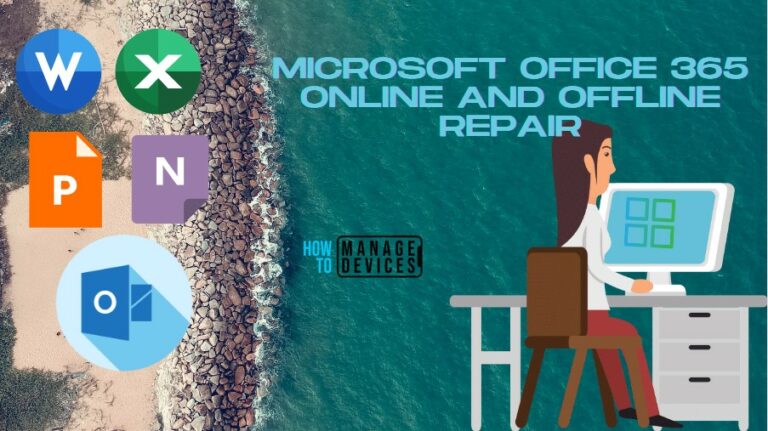 Microsoft Office Online and Quick Repair