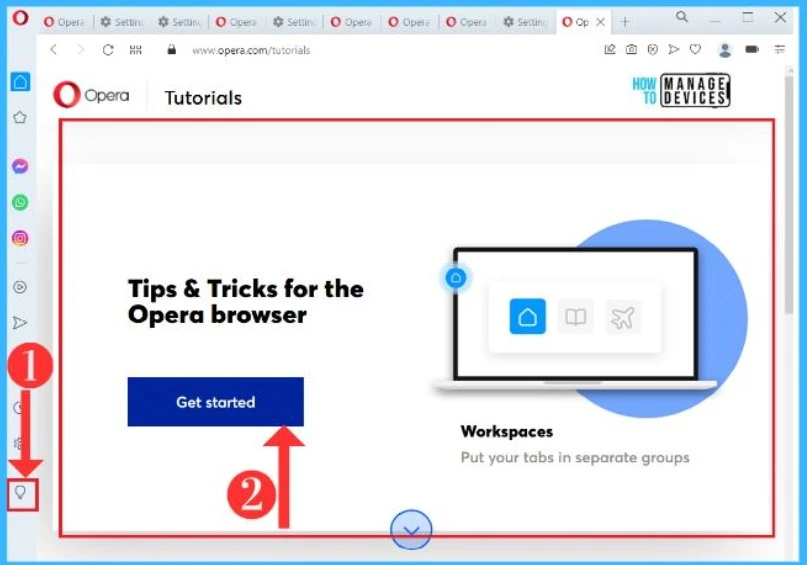 Opera Browser on Windows | Install and Use | Best Guide  - Fig. 35