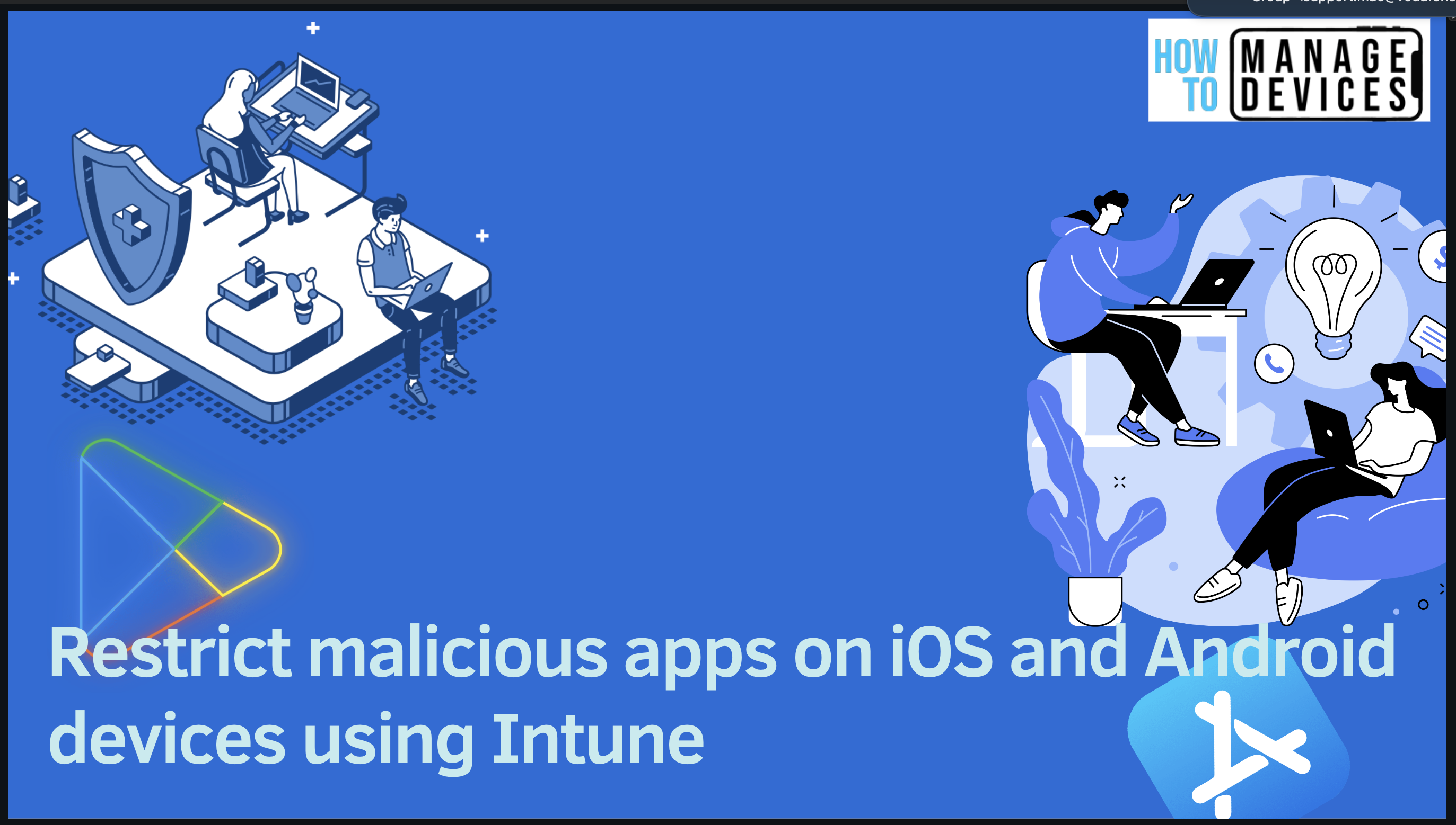 Restrict apps iOS and Android