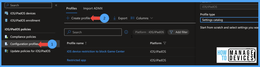 Restrict malicious apps on iOS and Android devices using Intune Fig:1