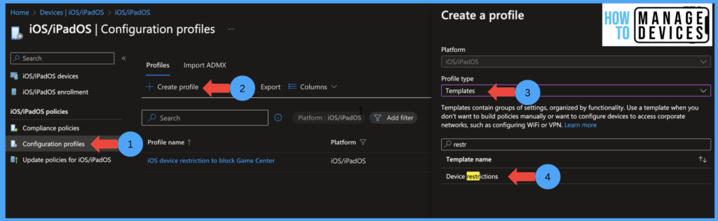 Restrict malicious apps on iOS and Android devices using Intune Fig:3