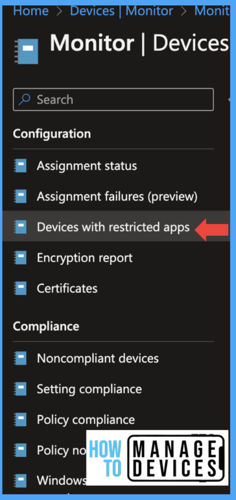 Restrict malicious apps on iOS and Android devices using Intune Fig: 5