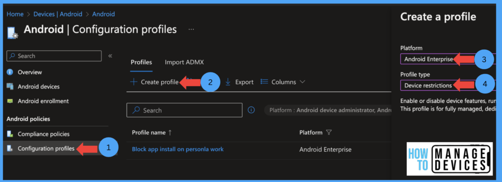 Restrict malicious apps on iOS and Android devices using Intune Fig: 11