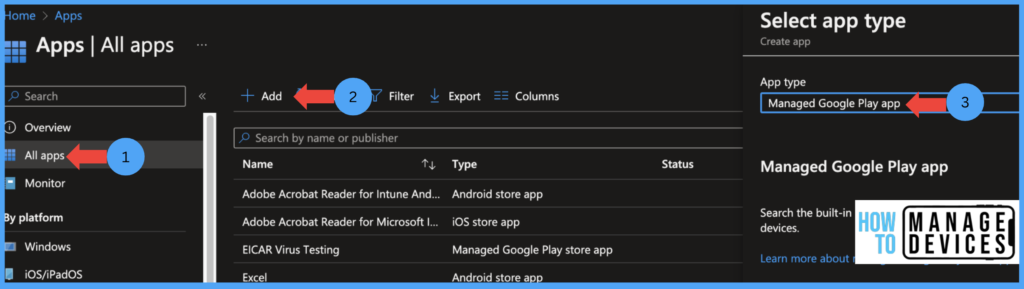 Restrict malicious apps on iOS and Android devices using Intune Fig: 13