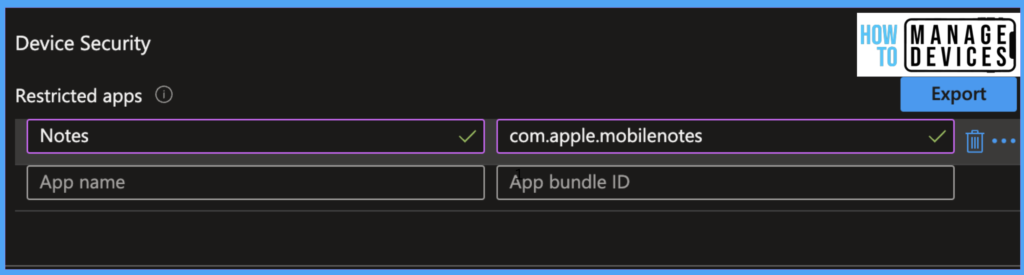 Restrict malicious apps on iOS and Android devices using Intune Fig: 10