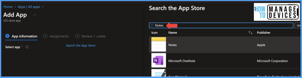 Restrict malicious apps on iOS and Android devices using Intune Fig: 7