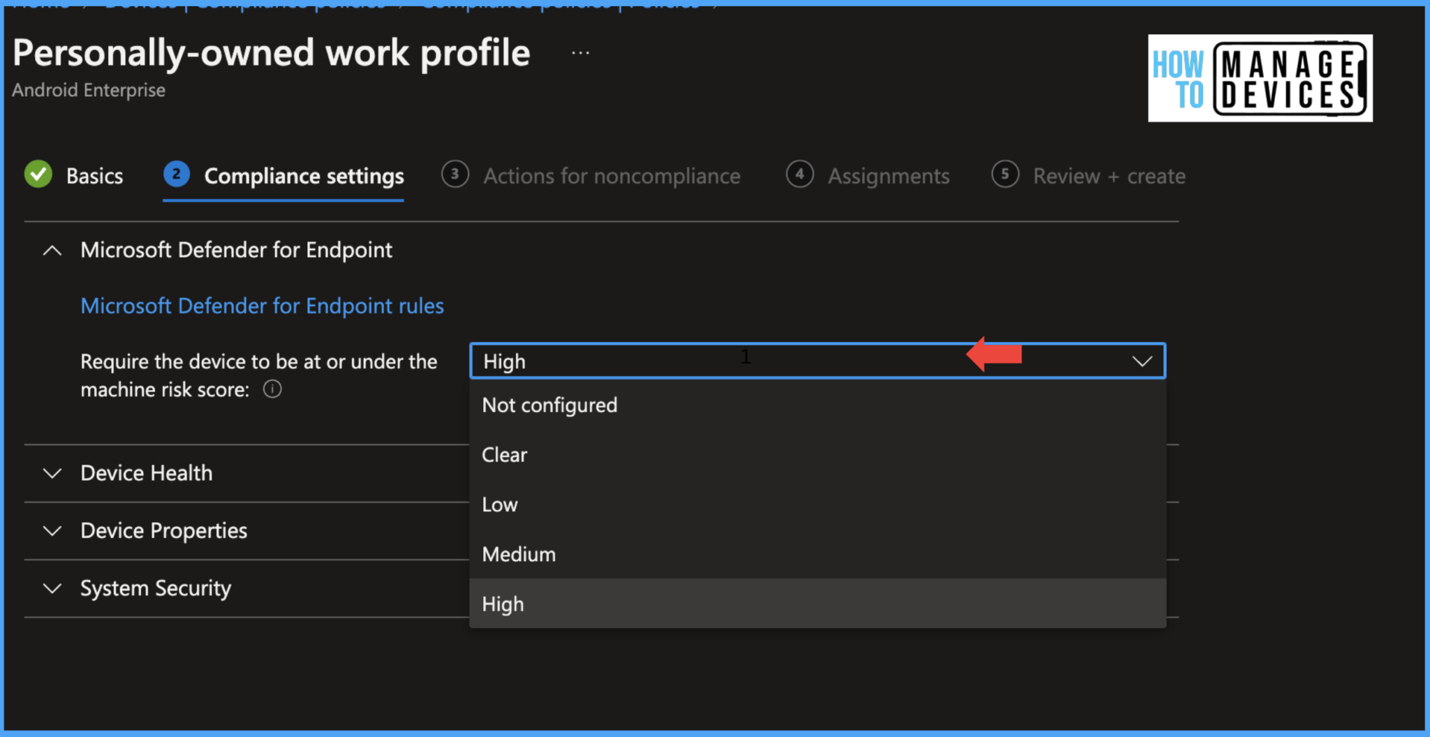 Secure Android Devices Using Microsoft Defender For Endpoint In Intune ...