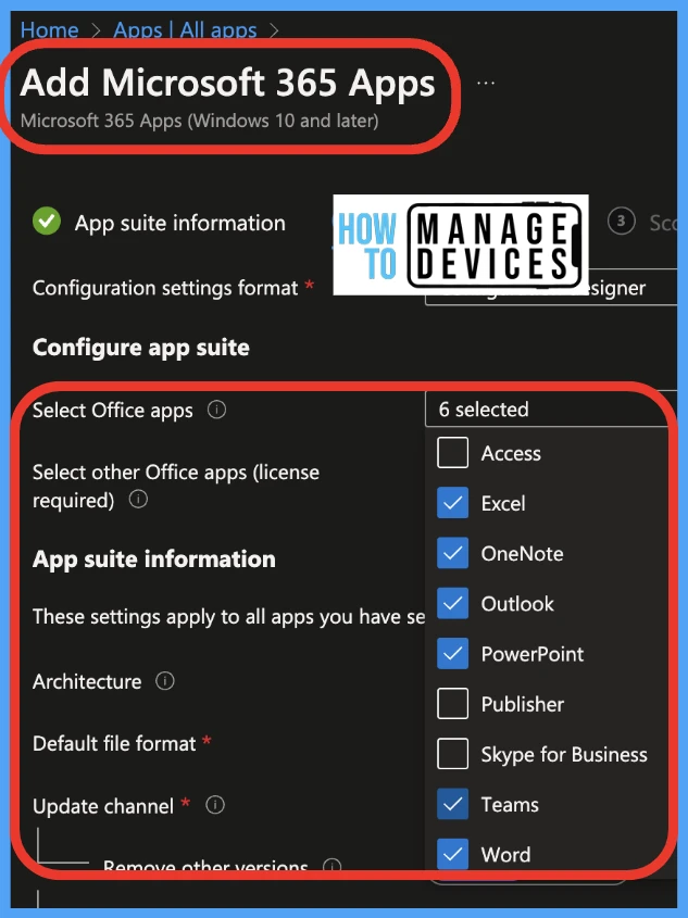 How to Deploy Microsoft 365 on MacOS using Intune Fig. 14