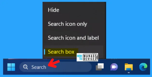 Custom Search Box on the Taskbar of Windows 11 - Fig. 7