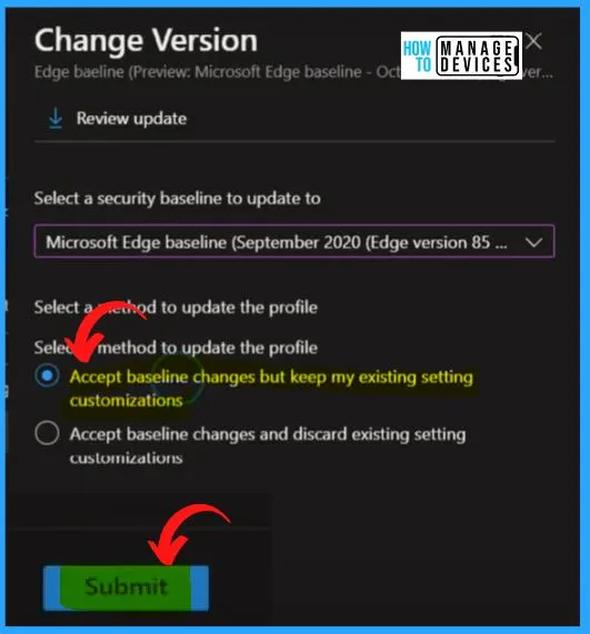 Secure Microsoft Edge Browser using Intune Security Policies - fig.2