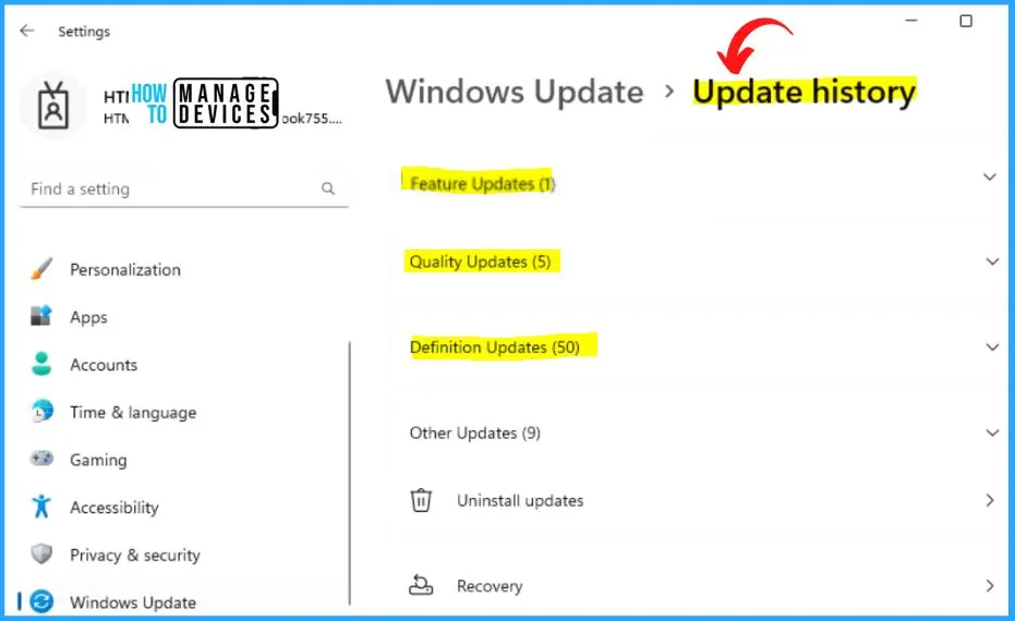 Windows Updates | Enable Get the Latest Updates as soon as They're Available - fig.2