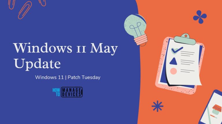 Windows 11 May Patch Tuesday 2023