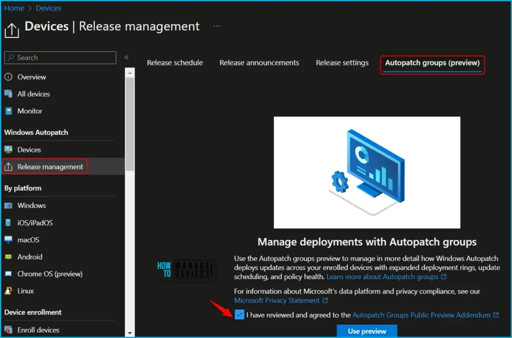 How to Manage Windows Autopatch Groups from Intune Fig.2