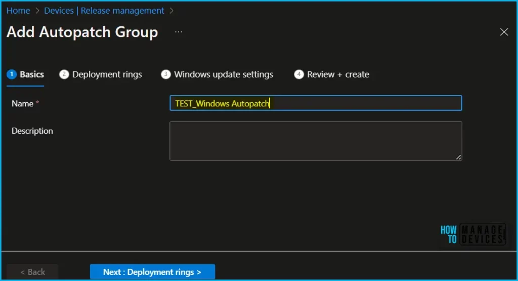 How to Manage Windows Autopatch Groups from Intune Fig.5