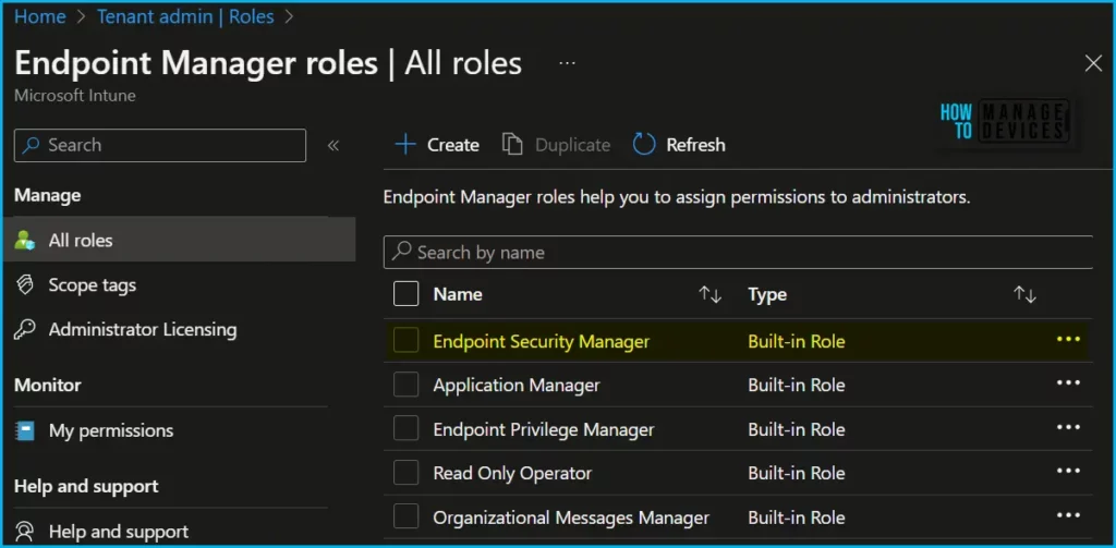 Windows LAPS Role Based Access Controls using Intune Fig.1