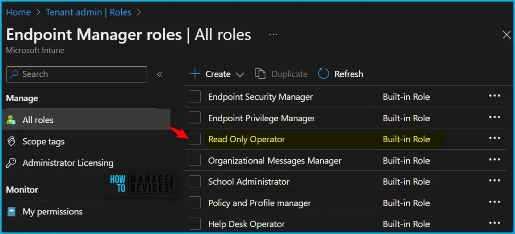 Windows LAPS Role Based Access Controls using Intune Fig.5