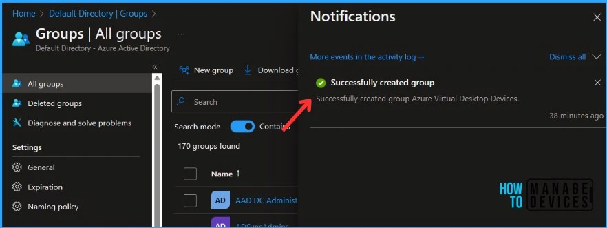 Create AVD Azure AD Dynamic Device Group using systemLabels Property Fig.4