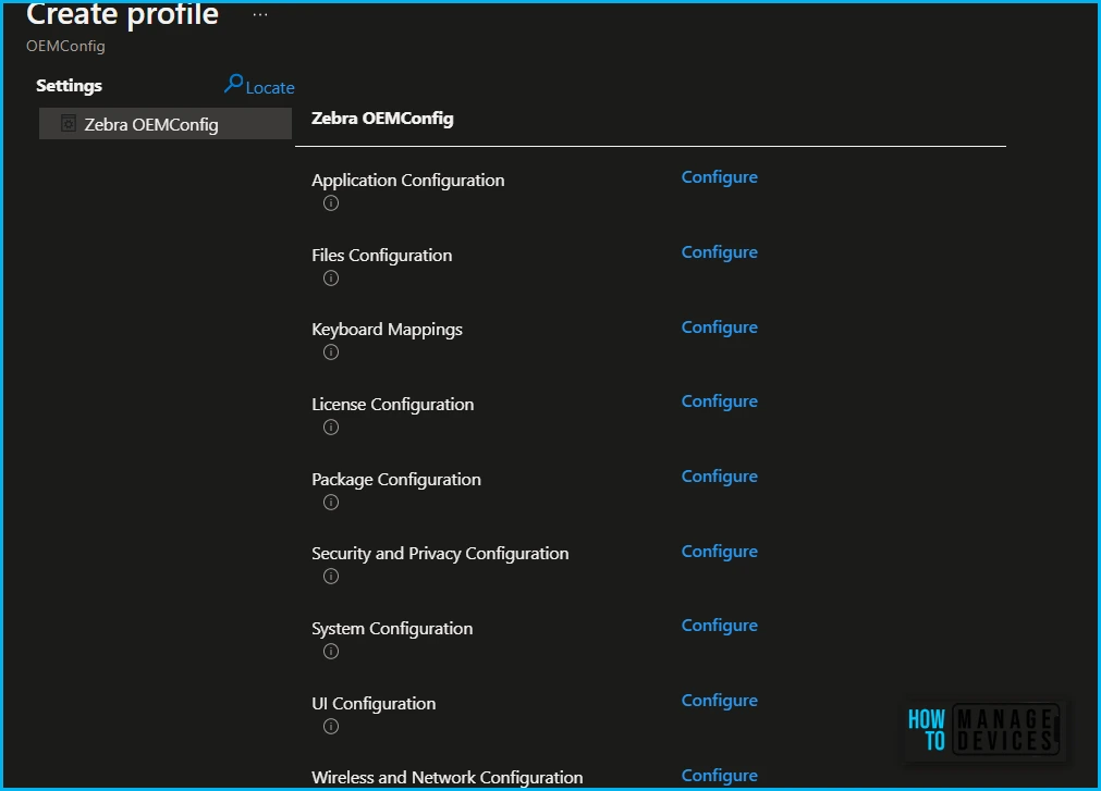Intune Supports Zebra OEMConfig App for Android Enterprise 11+ Devices 3 Intune Supports Zebra OEMConfig App for Android Enterprise 11+ Devices Fig.3