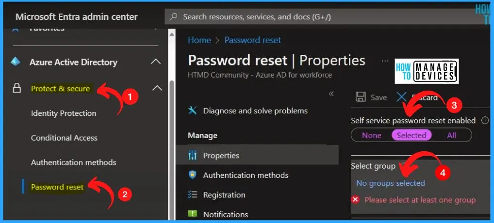 Azure AD SSPR Self Service Password Reset Guide - fig.3