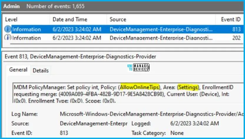 Disallow Online Tips Policy Using Intune Fig.10