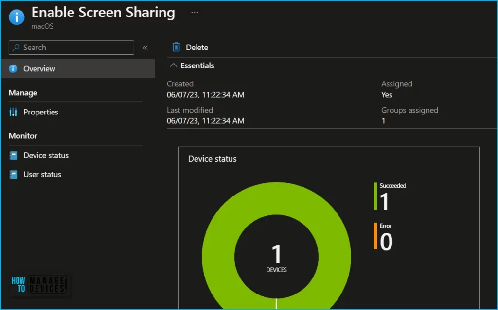 Use Shell Scripts for macOS Devices using Intune Fig.6