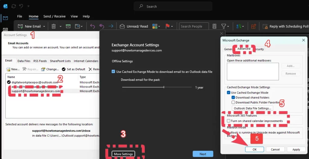 HTMD Newsletter from 19th to 23rd June 2023 11 FIX Outlook App Hangs Issue after June Patch using Intune 19th to 23rd June 2023 Fig. 9
