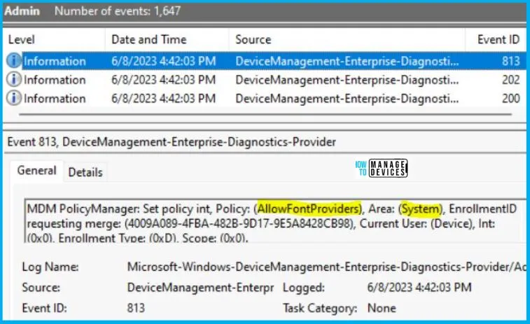 Turn Off the Font Providers Policy Using Intune Fig.10