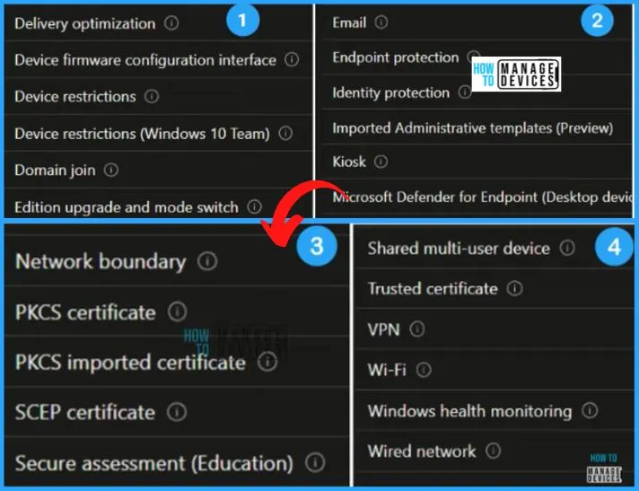 Intune Security Policy Configuration Options - fig.8