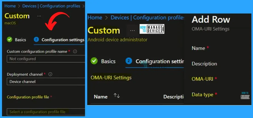 Intune Security Policy Configuration Options - fig.9