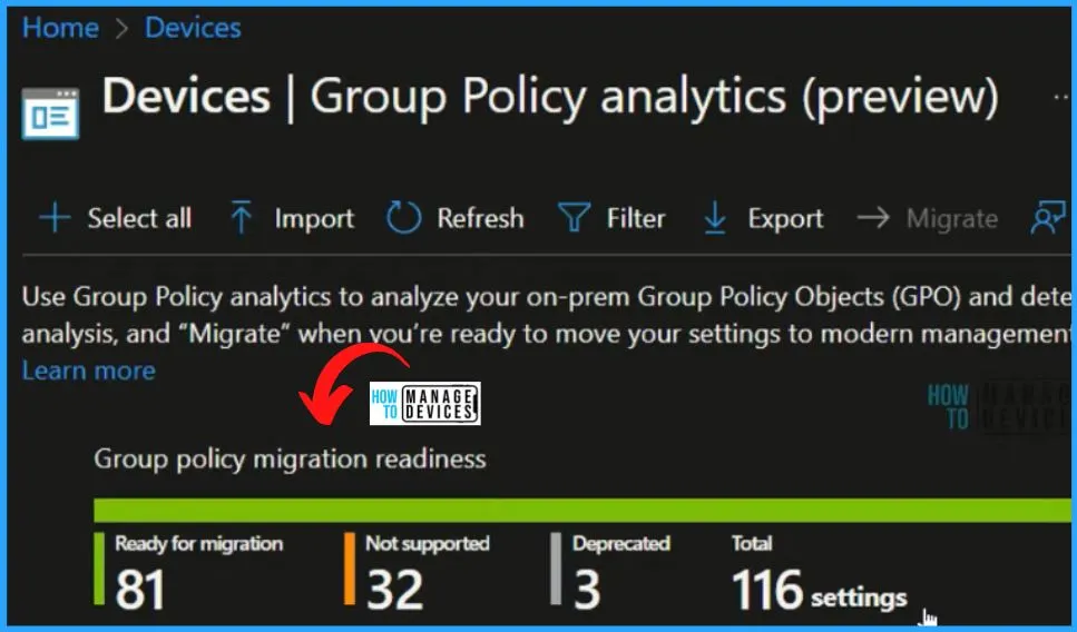 Intune Security Policy Configuration Options - fig.2