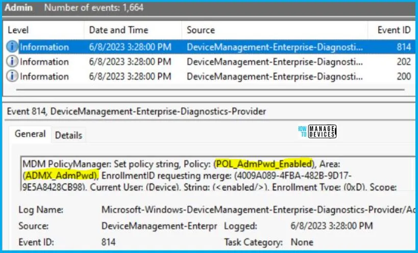 Setup New Windows LAPs using Intune Policies Local Admin Password Management Policy Fig. 12