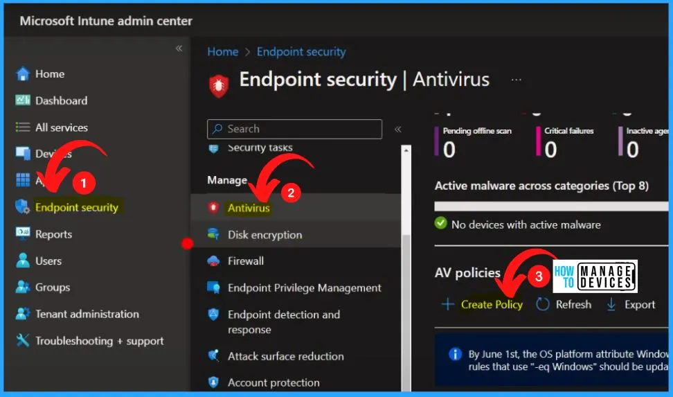 MDE Network Protection Policy Deployment using Intune - fig.2