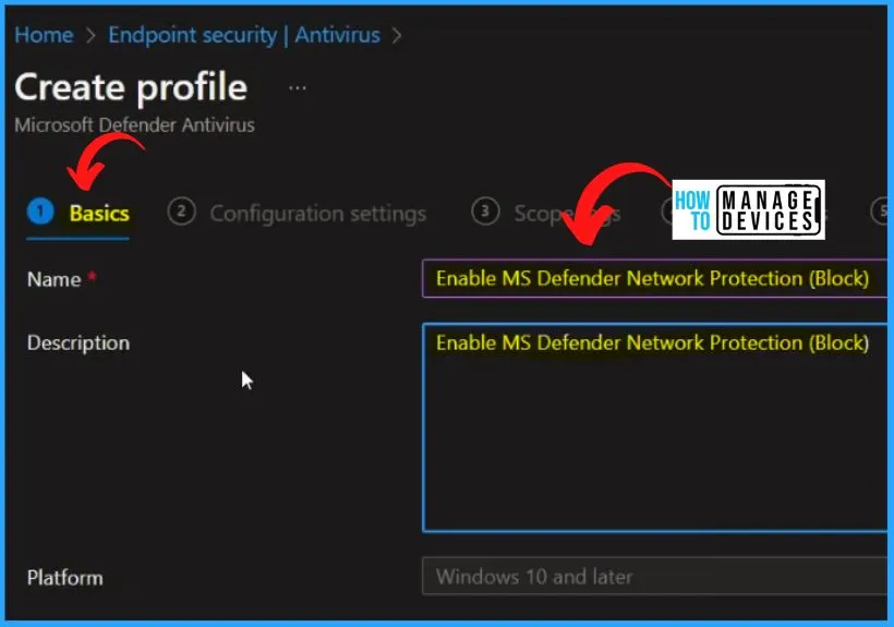 MDE Network Protection Policy Deployment using Intune - fig.4