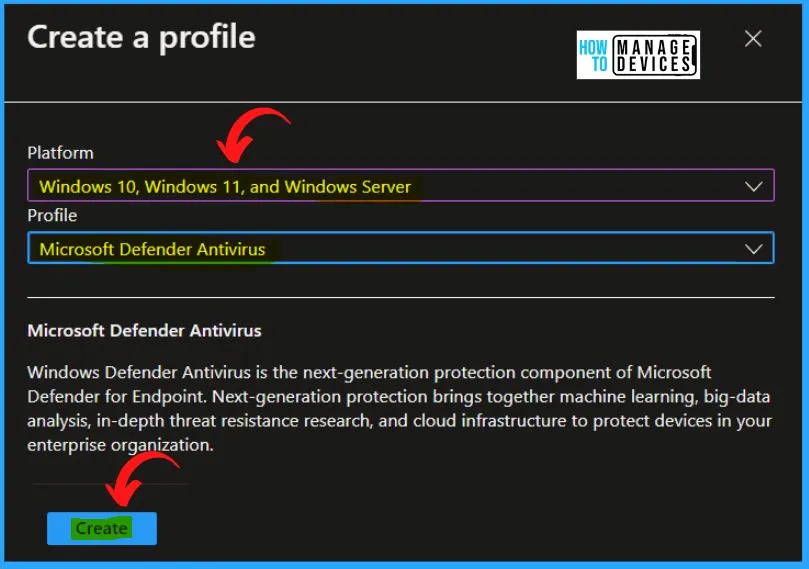 Latest Microsoft Defender Antivirus Configuration Policy Settings in Intune - fig.3