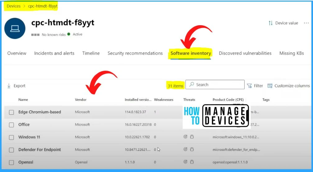 Microsoft Defender for Endpoint Portal Walkthrough - fig.6