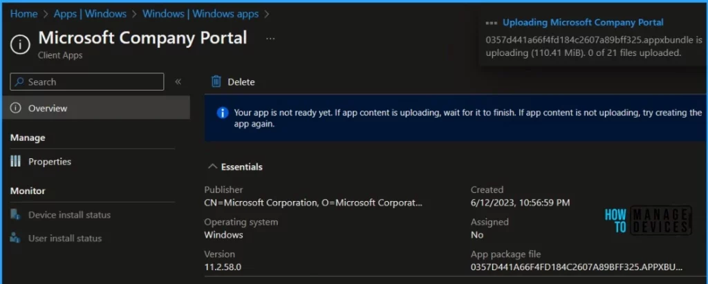 Latest Method to Install Intune Company Portal App for Windows Devices Fig.9