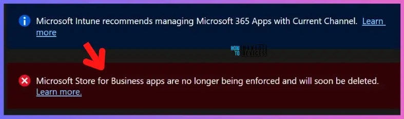 Delete Microsoft Store for Business App from Intune Fig 1.0