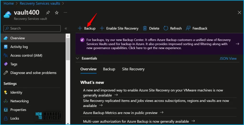 HTMD Newsletter from 12th to 16th June 2023 11 Enable Azure VMs Multiple Backups with Enhanced Policy 12th to 16th June 2023 Fig. 10