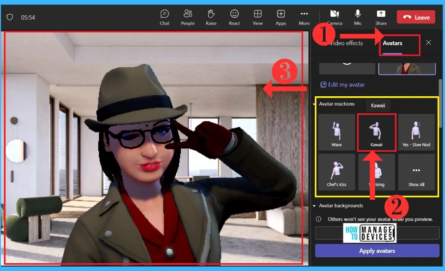 Create 3D Avatar in Microsoft Teams Meeting | Best Guide - fig.30