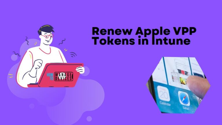 Renew Apple VPP Tokens in Intune