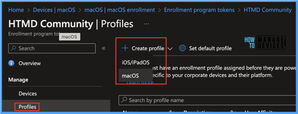 Types of MacOS Enrolment Methods in Microsoft Intune Fig. 7