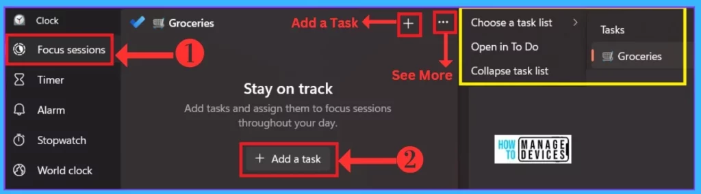 New Windows Alarm Clock Stop Watch Focus Session App Guide - fig.6