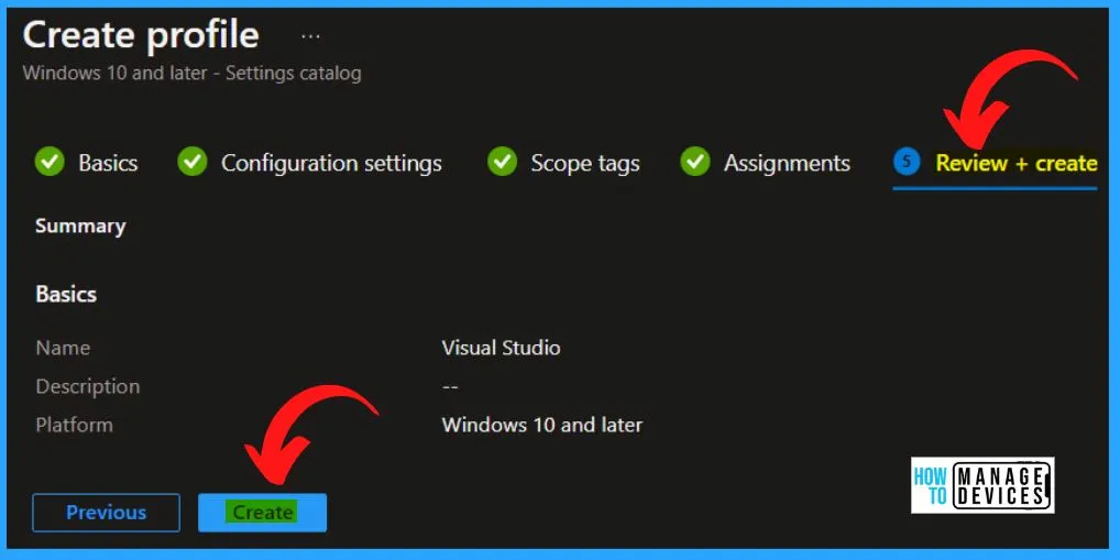 Configure Visual Studio Install and Update Settings using Intune - fig.9