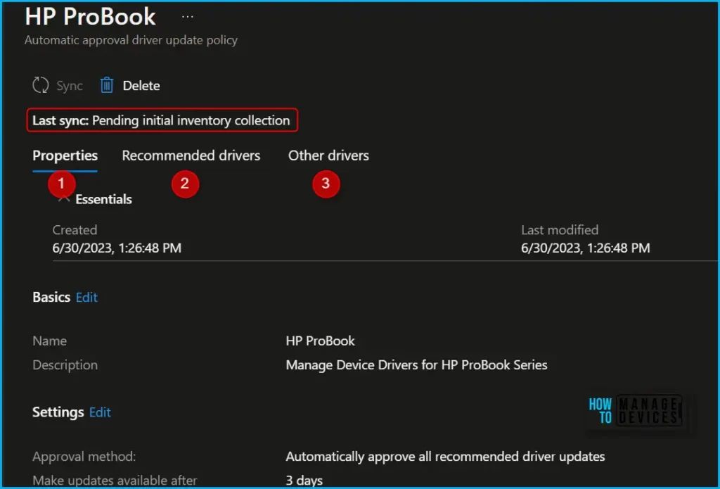 Manage Windows Driver Firmware Updates from Intune Policy Fig.8