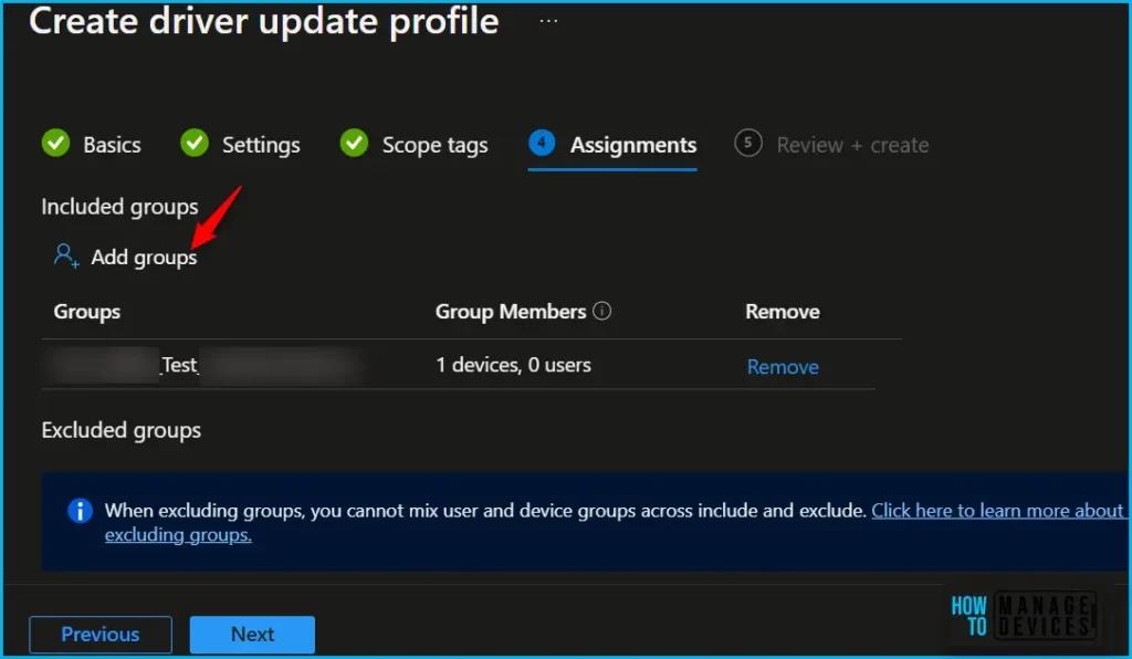 Manage Windows Driver Firmware Updates from Intune Policy Fig.5