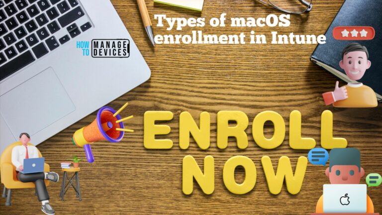 Types of macOS enrollment in Intune