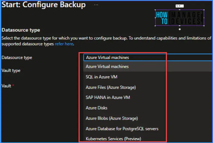 What is Azure Backup Center Fig. 3