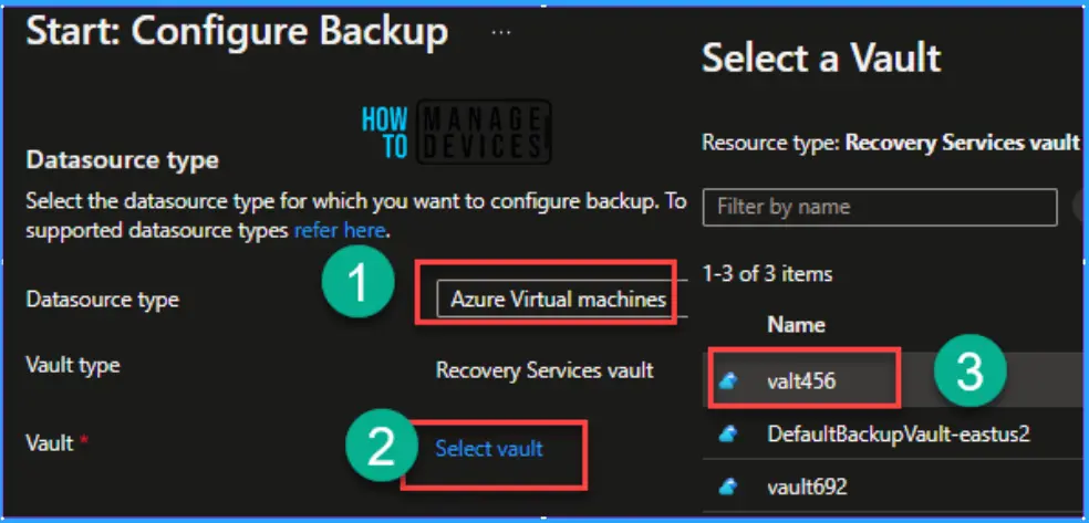 What is Azure Backup Center Fig. 6