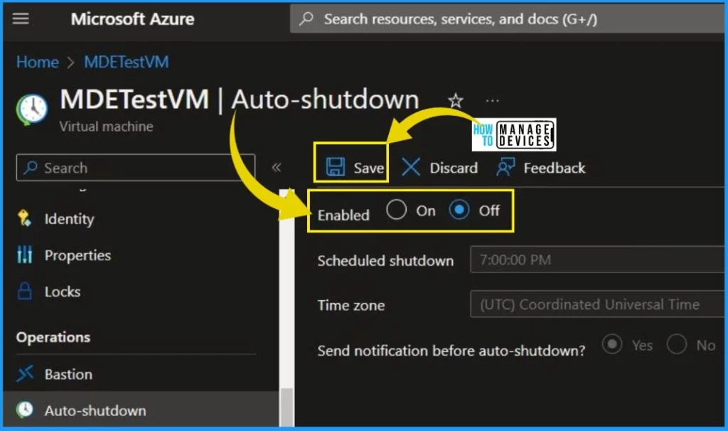 Postpone Auto Shutdown of Azure VM using Email Notification 1