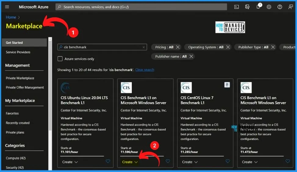CIS Benchmark L1 Hardened Windows 11 Windows 10 Base Images Available - fig.4 - Creds to MS